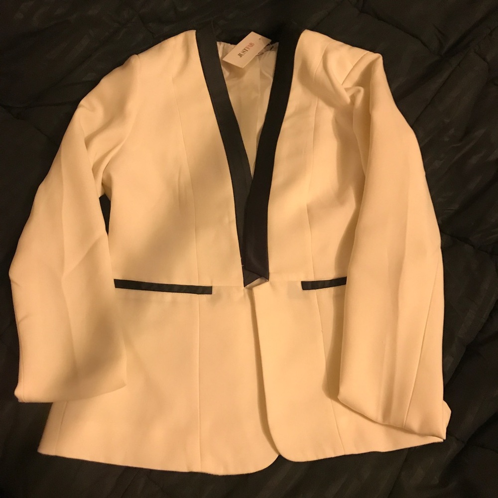 Color block blazer